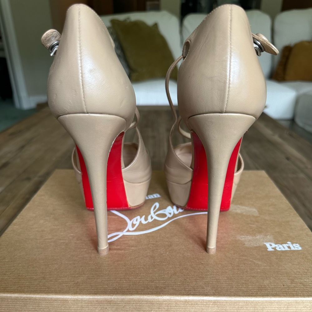 Christian Louboutin Borghese 140 Kid’s in Corde size 37